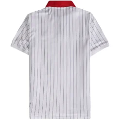 Fila Vintage BB1 Classic Vintage Striped Polo Shirt - White -Lacoste Cloth Shop fila vintage bb1 classic vintage striped polo shirt white p57693 843151 image