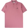 Fila Vintage Custom Two Button Tipped Rib Basic Polo - Foxglove