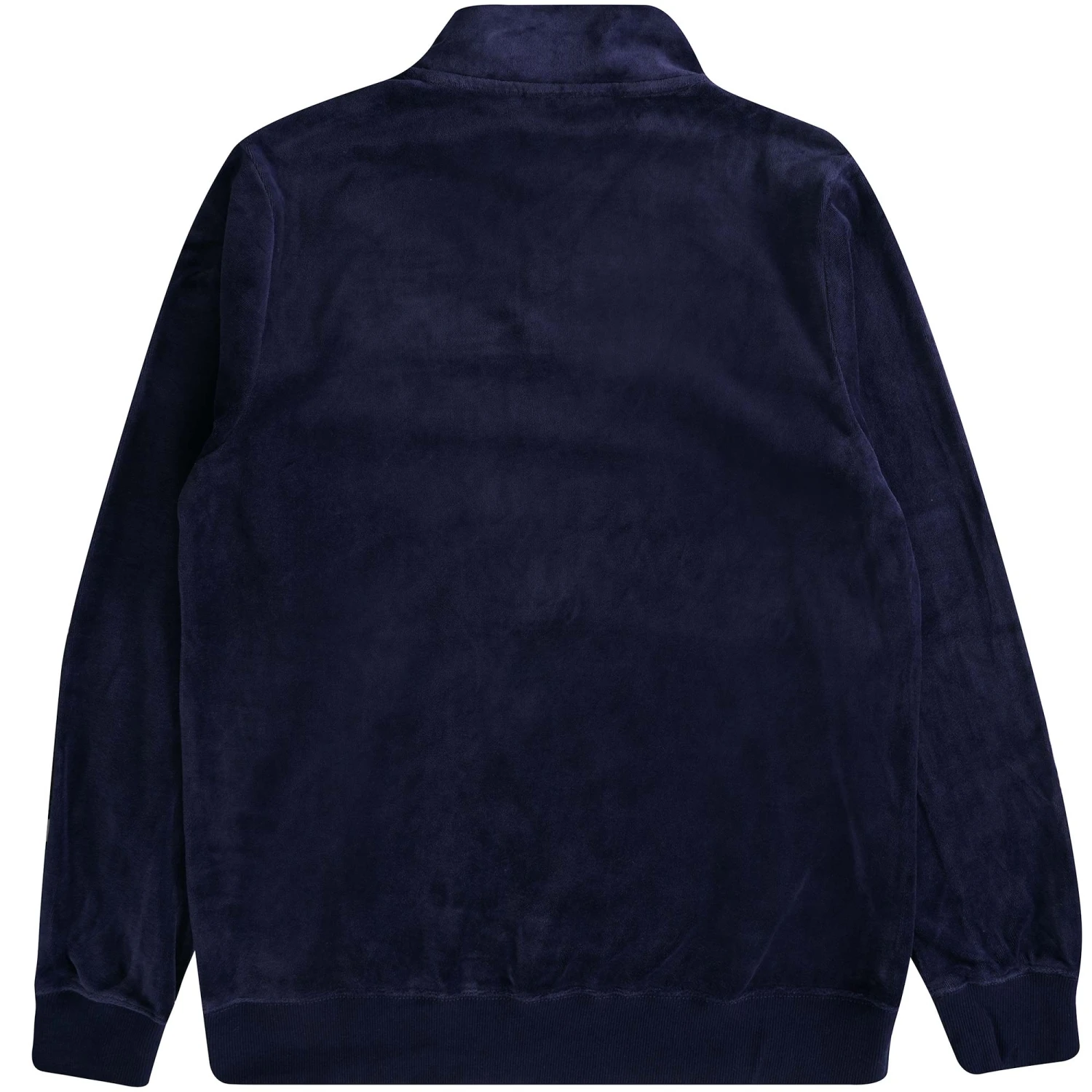 Fila Vintage Duke Velour 1/4 Zip With Piping - Navy 5 Fila Vintage Duke Velour 1/4 Zip With Piping - Navy - Image 5