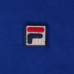 Fila Vintage Faraz Tipped Rib Polo Shirt - Bright Blue -Lacoste Cloth Shop fila vintage faraz tipped rib polo shirt bright blue p57701 843193 image