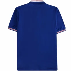 Fila Vintage Faraz Tipped Rib Polo Shirt - Bright Blue -Lacoste Cloth Shop fila vintage faraz tipped rib polo shirt bright blue p57701 843199 image