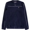 Fila Vintage Fonzo Velour Track Top - Navy
