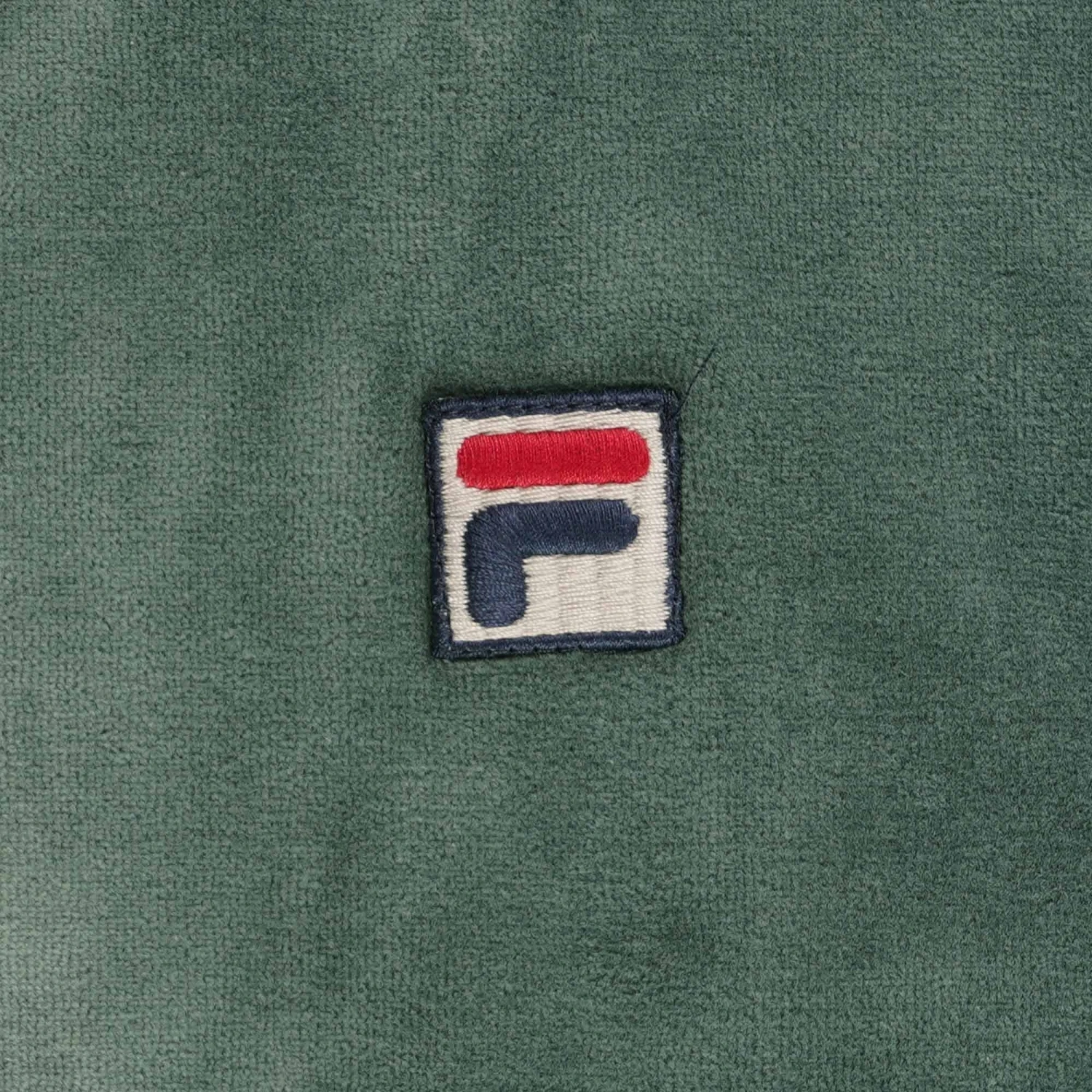 Fila Vintage Marc Velour Track Jacket - Dark Forest 3 Fila Vintage Marc Velour Track Jacket - Dark Forest - Image 3