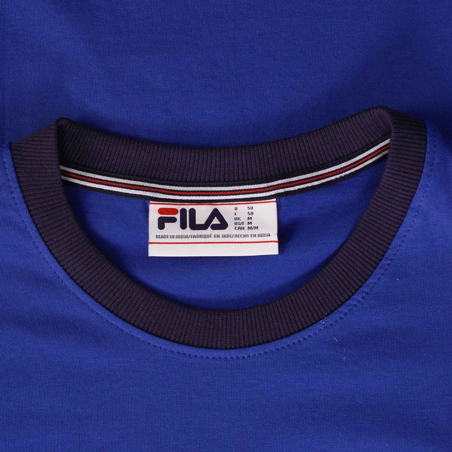 Fila Vintage Marconi Essential Ringer T-Shirt - Bright Blue 2 Fila Vintage Marconi Essential Ringer T-Shirt - Bright Blue - Image 2