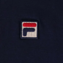 Fila Vintage Marconi Essential Ringer T-Shirt - Navy -Lacoste Cloth Shop fila vintage marconi essential ringer t shirt navy p57689 843217 image