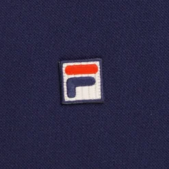 Fila Vintage Omari Heritage Stripe Polo Shirt - Navy -Lacoste Cloth Shop fila vintage omari heritage stripe polo shirt navy p59800 885044 image