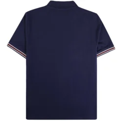 Fila Vintage Omari Heritage Stripe Polo Shirt - Navy -Lacoste Cloth Shop fila vintage omari heritage stripe polo shirt navy p59800 885050 image