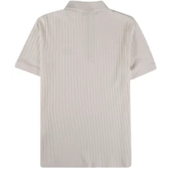 Fila Vintage Rufus Textured Stripe Polo - Gardenia -Lacoste Cloth Shop fila vintage rufus textured stripe polo gardenia p60884 903608 image