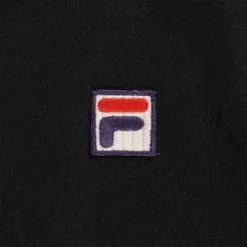 Fila Vintage Settanta Baseball Track Jacket - Black And Yam -Lacoste Cloth Shop fila vintage settanta baseball track jacket black and yam p60291 890717 image