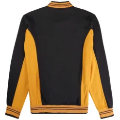 Fila Vintage Settanta Baseball Track Jacket - Black And Yam -Lacoste Cloth Shop fila vintage settanta baseball track jacket black and yam p60291 890723 image