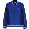 Fila Vintage Settanta Baseball Track Jacket - Bright Blue