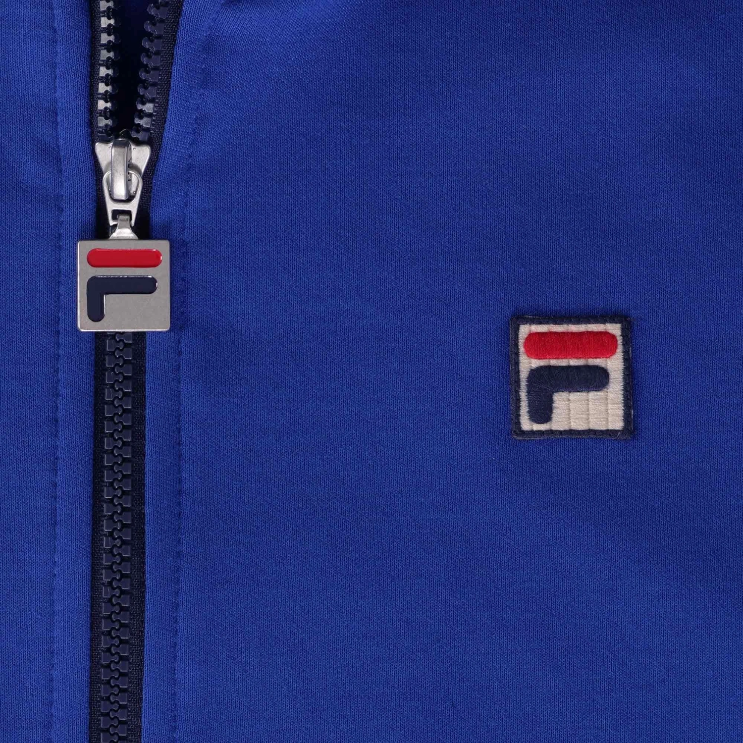 Fila Vintage Settanta Baseball Track Jacket - Bright Blue 3 Fila Vintage Settanta Baseball Track Jacket - Bright Blue - Image 3