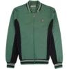 Fila Vintage Settanta Baseball Track Jacket - Dark Forest