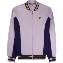 Fila Vintage Settanta Baseball Track Jacket - Thistle
