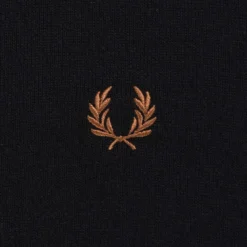 Fred Perry Classic Zip Through Cardigan - Black 6 Fred Perry Classic Zip Through Cardigan - Black -Lacoste Cloth Shop fred perry classic zip through cardigan black p60309 885611 image