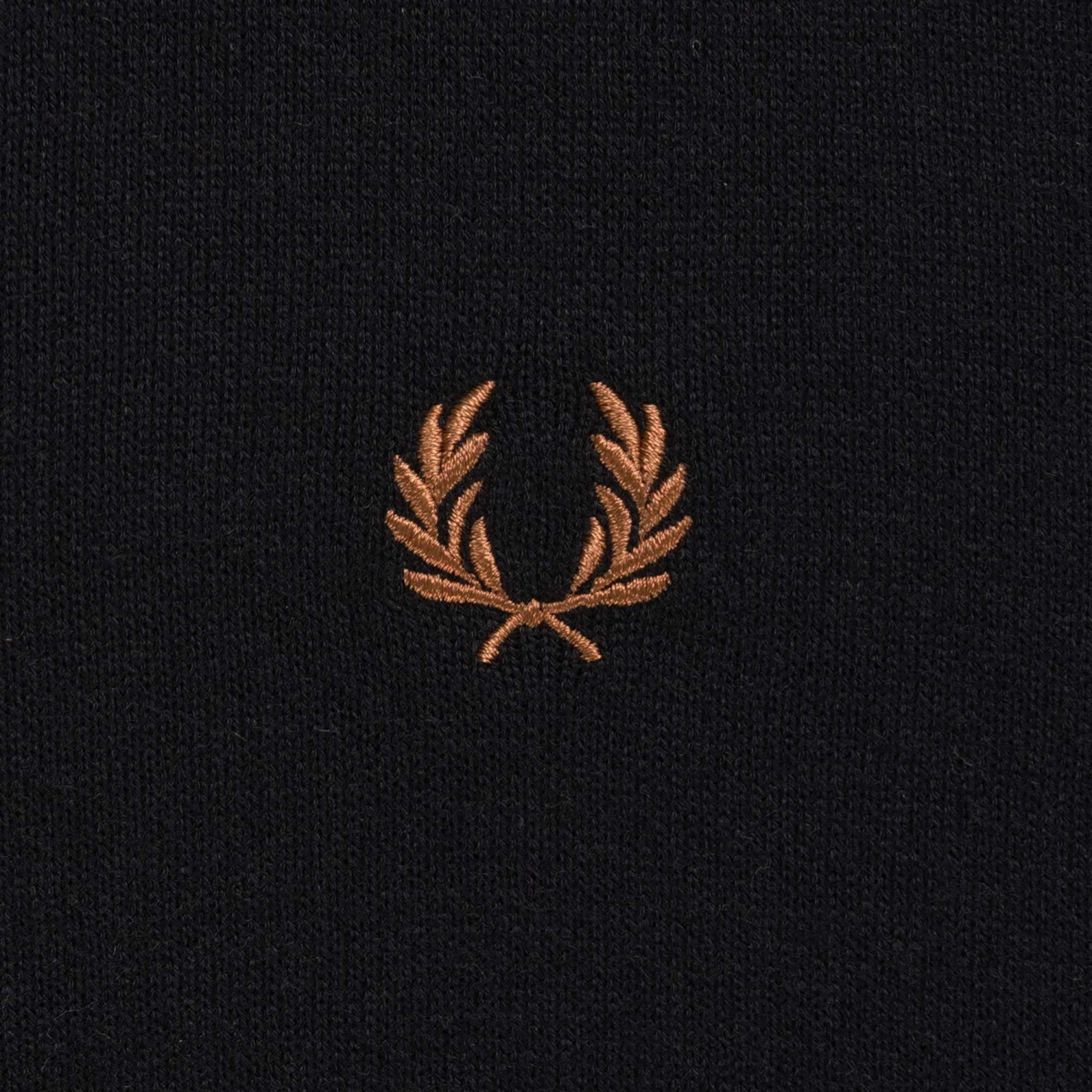 Fred Perry Classic Zip Through Cardigan - Black 3 Fred Perry Classic Zip Through Cardigan - Black - Image 3