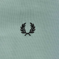 Fred Perry Contrast Taped Track Jacket - Silver Blue -Lacoste Cloth Shop fred perry contrast taped track jacket silver blue p57076 820996 image