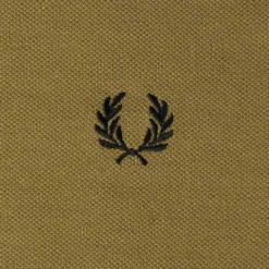 Fred Perry Crew Neck Pique T-Shirt - Shaded Stone -Lacoste Cloth Shop fred perry crew neck pique t shirt shaded stone p58222 849411 image