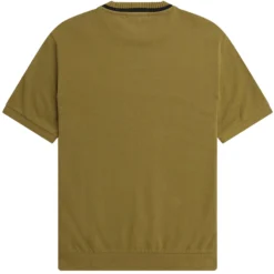 Fred Perry Crew Neck Pique T-Shirt - Shaded Stone -Lacoste Cloth Shop fred perry crew neck pique t shirt shaded stone p58222 849416 image