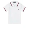 Fred Perry Kids My First Fred Perry Shirt - White, Red & Navy