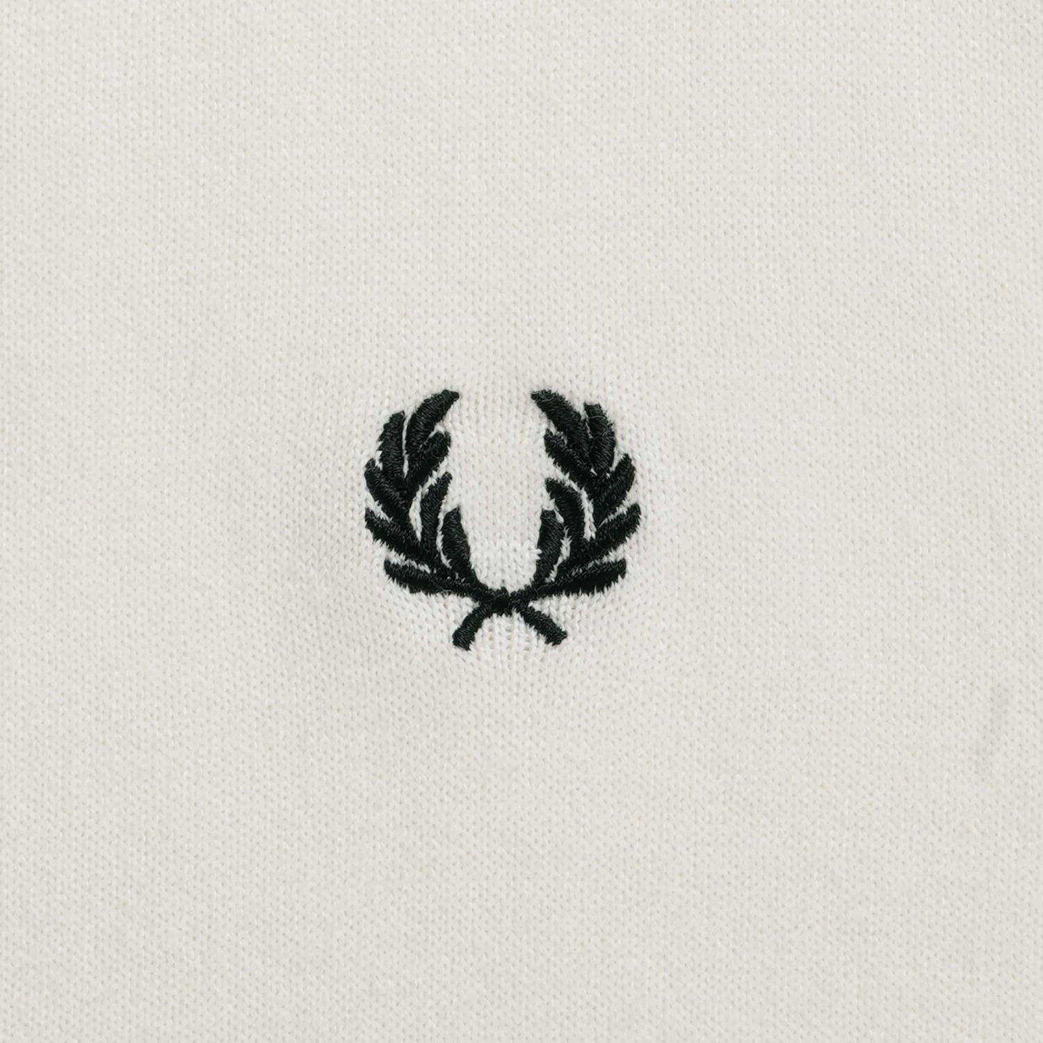 Fred Perry Long Sleeve Knitted Polo Shirt - Ecru 3 Fred Perry Long Sleeve Knitted Polo Shirt - Ecru - Image 3