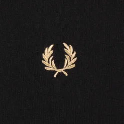 Fred Perry Long Sleeve Knitted Shirt - Black 6 Fred Perry Long Sleeve Knitted Shirt - Black -Lacoste Cloth Shop fred perry long sleeve knitted shirt black p60310 892927 image