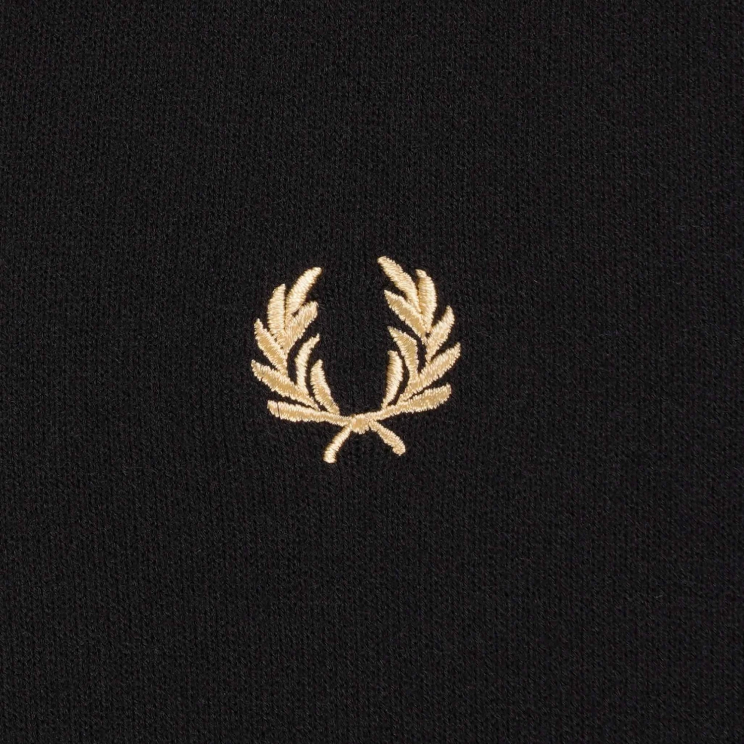 Fred Perry Long Sleeve Knitted Shirt - Black 3 Fred Perry Long Sleeve Knitted Shirt - Black - Image 3