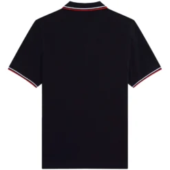 Fred Perry M3600 Polo Shirt - Navy 9 Fred Perry M3600 Polo Shirt - Navy -Lacoste Cloth Shop fred perry m3600 polo shirt navy p46952 863048 image