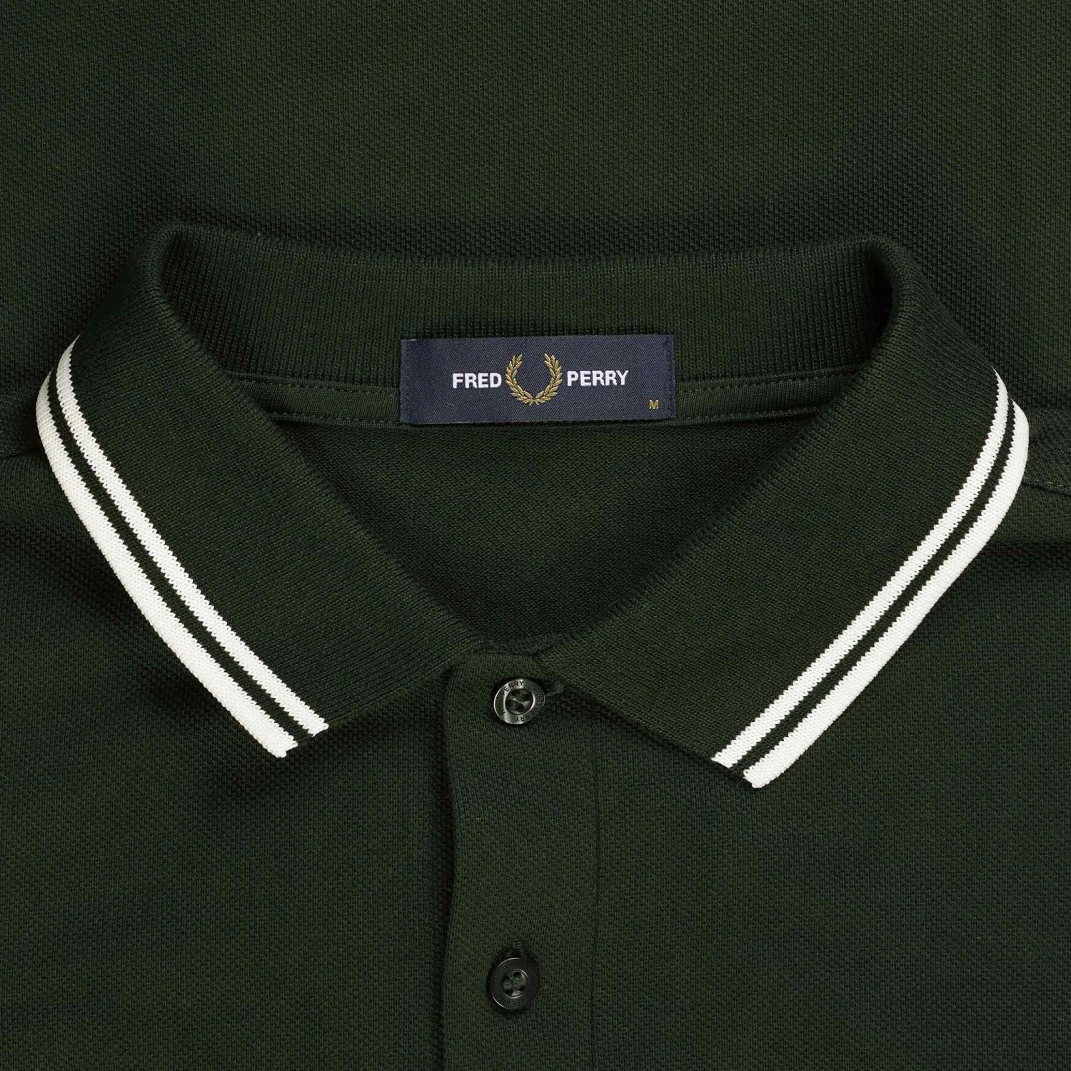 Fred Perry M3600 Polo Shirt - Night Green 2 Fred Perry M3600 Polo Shirt - Night Green - Image 2