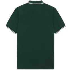 Fred Perry M3600 Twin Tipped Polo Shirt - Ivy -Lacoste Cloth Shop fred perry m3600 twin tipped polo shirt ivy p18795 779528 image