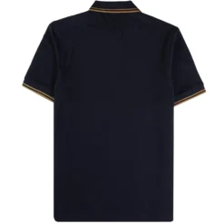 Fred Perry M3600 Twin Tipped Polo Shirt - Navy -Lacoste Cloth Shop fred perry m3600 twin tipped polo shirt navy p59473 877335 image