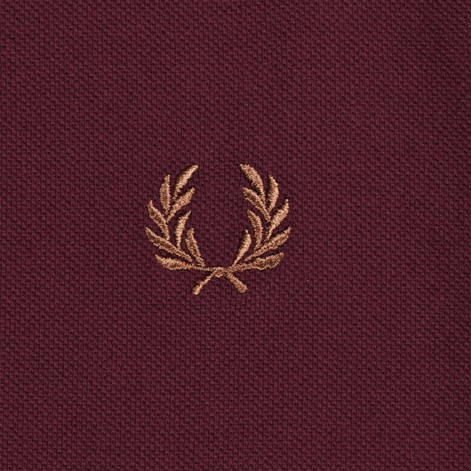 Fred Perry M3600 Twin Tipped Polo Shirt - Oxblood 3 Fred Perry M3600 Twin Tipped Polo Shirt - Oxblood - Image 3