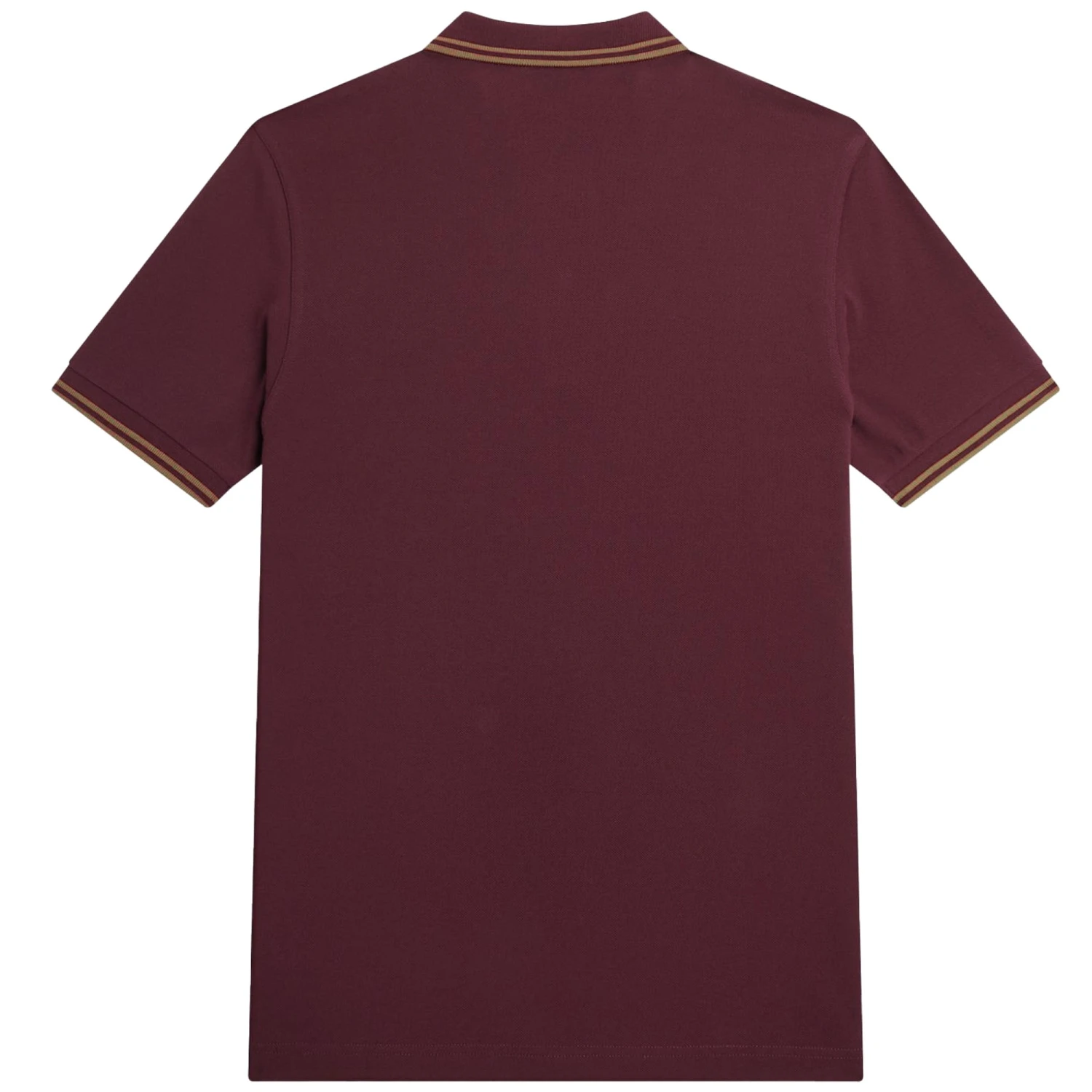 Fred Perry M3600 Twin Tipped Polo Shirt - Oxblood 4 Fred Perry M3600 Twin Tipped Polo Shirt - Oxblood - Image 4