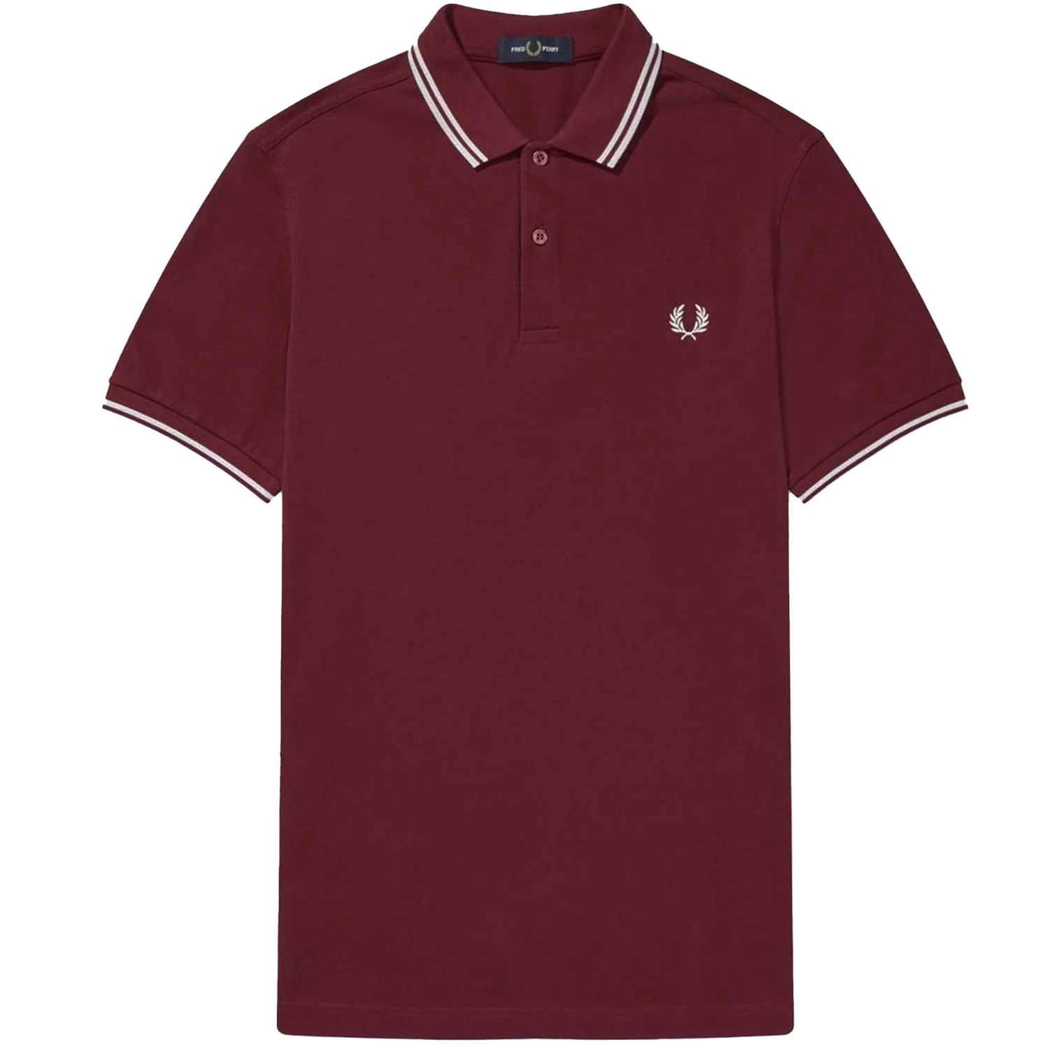 Fred Perry M3600 Twin Tipped Polo Shirt - Port 1 Fred Perry M3600 Twin Tipped Polo Shirt - Port