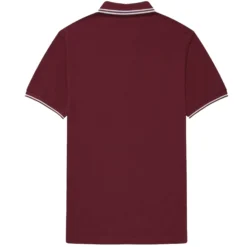 Fred Perry M3600 Twin Tipped Polo Shirt - Port 9 Fred Perry M3600 Twin Tipped Polo Shirt - Port -Lacoste Cloth Shop fred perry m3600 twin tipped polo shirt port p44795 779447 image
