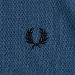 Fred Perry M3636 Long Sleeve Polo Shirt - Midnight Blue -Lacoste Cloth Shop fred perry m3636 long sleeve polo shirt midnight blue p59483 877063 image