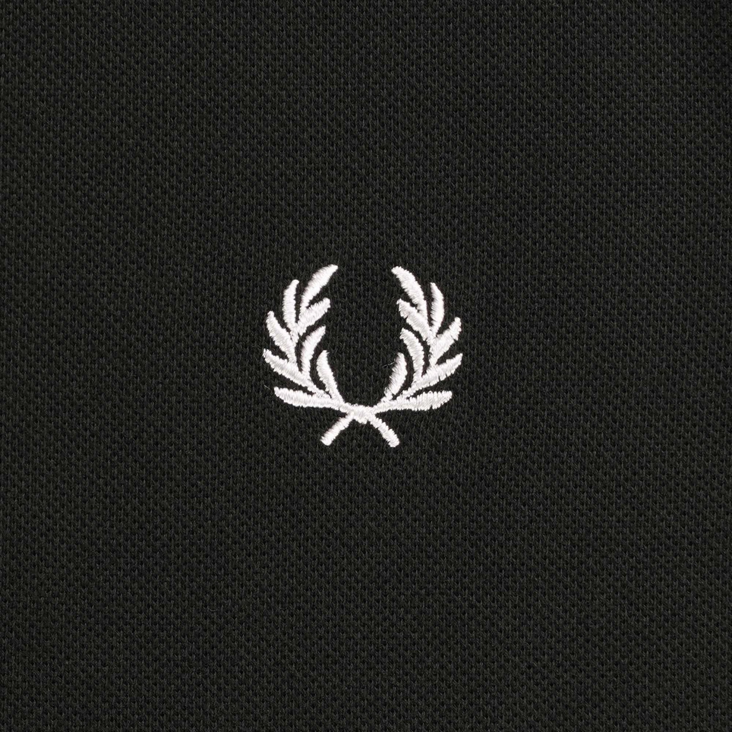 Fred Perry M3636 Long Sleeve Polo Shirt - Night Green 3 Fred Perry M3636 Long Sleeve Polo Shirt - Night Green - Image 3