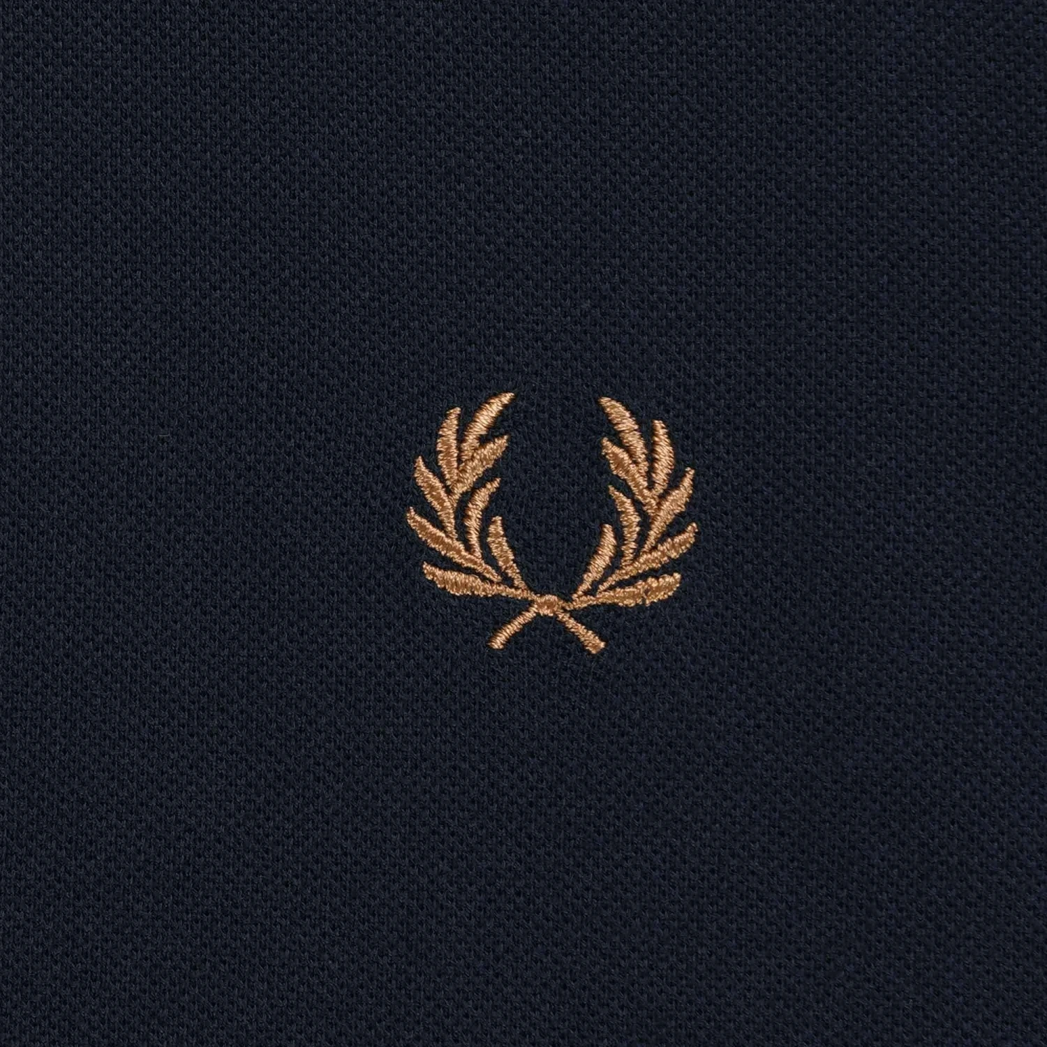 Fred Perry M3636 Long Sleeve Twin Tipped Polo Shirt - Navy 3 Fred Perry M3636 Long Sleeve Twin Tipped Polo Shirt - Navy - Image 3