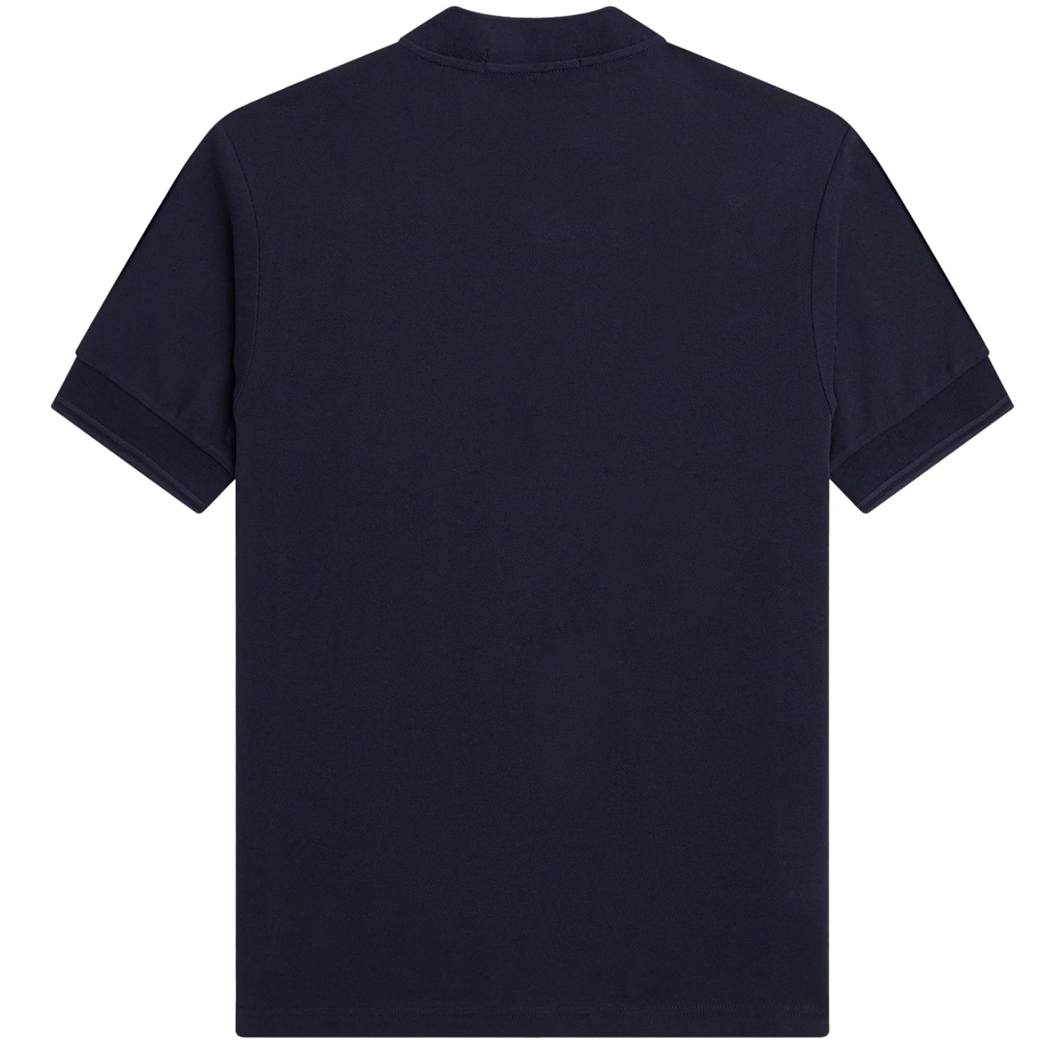 Fred Perry M5 Contrast Trim Henley Shirt - Navy 4 Fred Perry M5 Contrast Trim Henley Shirt - Navy - Image 4