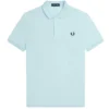 Fred Perry M6000 Plain Polo Shirt - Light Ice
