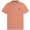 Fred Perry M6000 Plain Polo Shirt - Light Rust