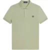Fred Perry M6000 Plain Polo Shirt - Seagrass