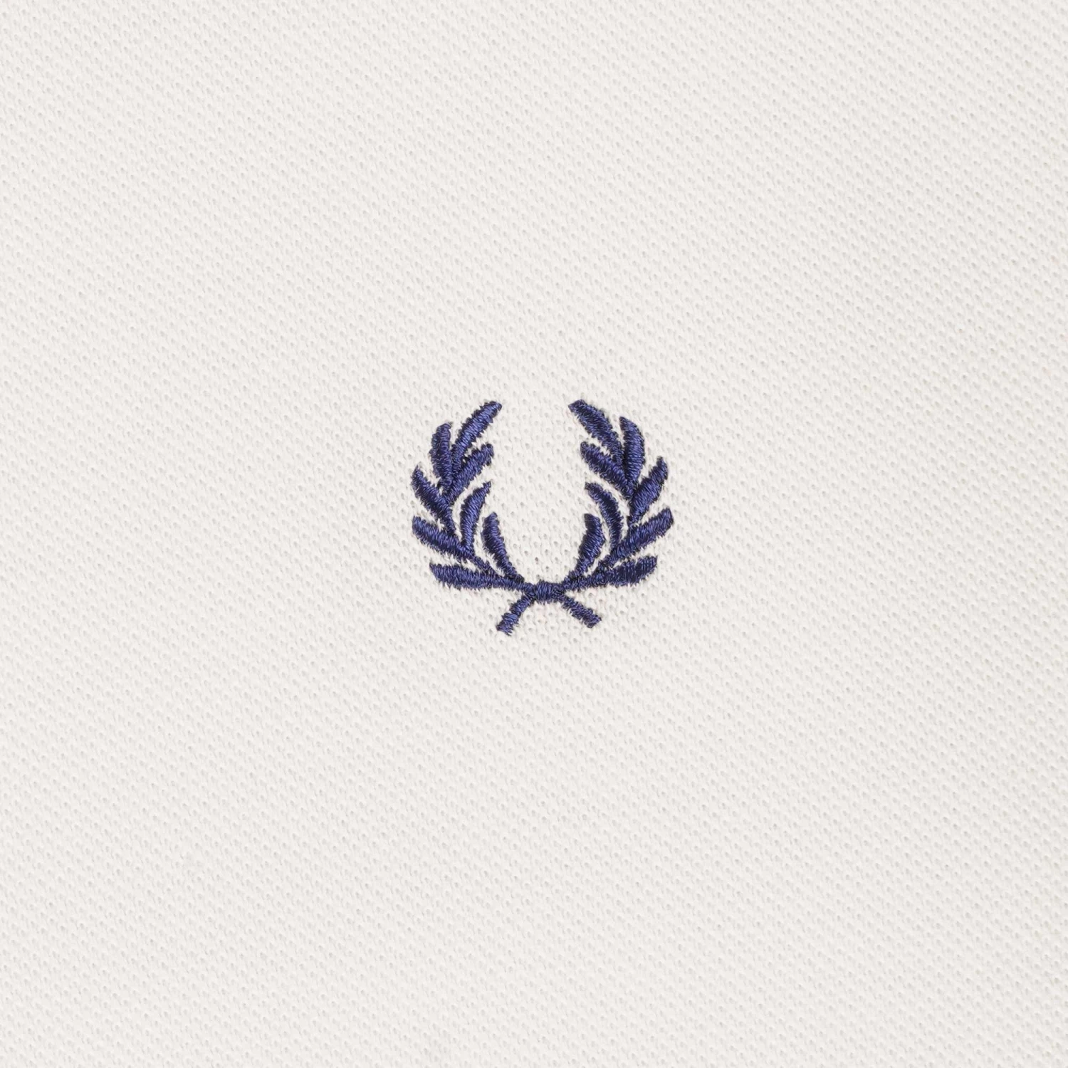 Fred Perry Reissues Crew Neck Piqué T-Shirt - Ecru 3 Fred Perry Reissues Crew Neck Piqué T-Shirt - Ecru - Image 3