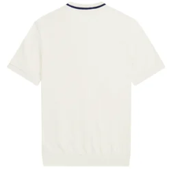 Fred Perry Reissues Crew Neck Piqué T-Shirt - Ecru 7 Fred Perry Reissues Crew Neck Piqué T-Shirt - Ecru -Lacoste Cloth Shop fred perry reissues crew neck pique t shirt ecru p58955 863484 image
