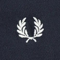 Fred Perry Reissues M2 Single Tip Polo Shirt - Navy -Lacoste Cloth Shop fred perry reissues m2 single tip polo shirt navy p21029 603033 image