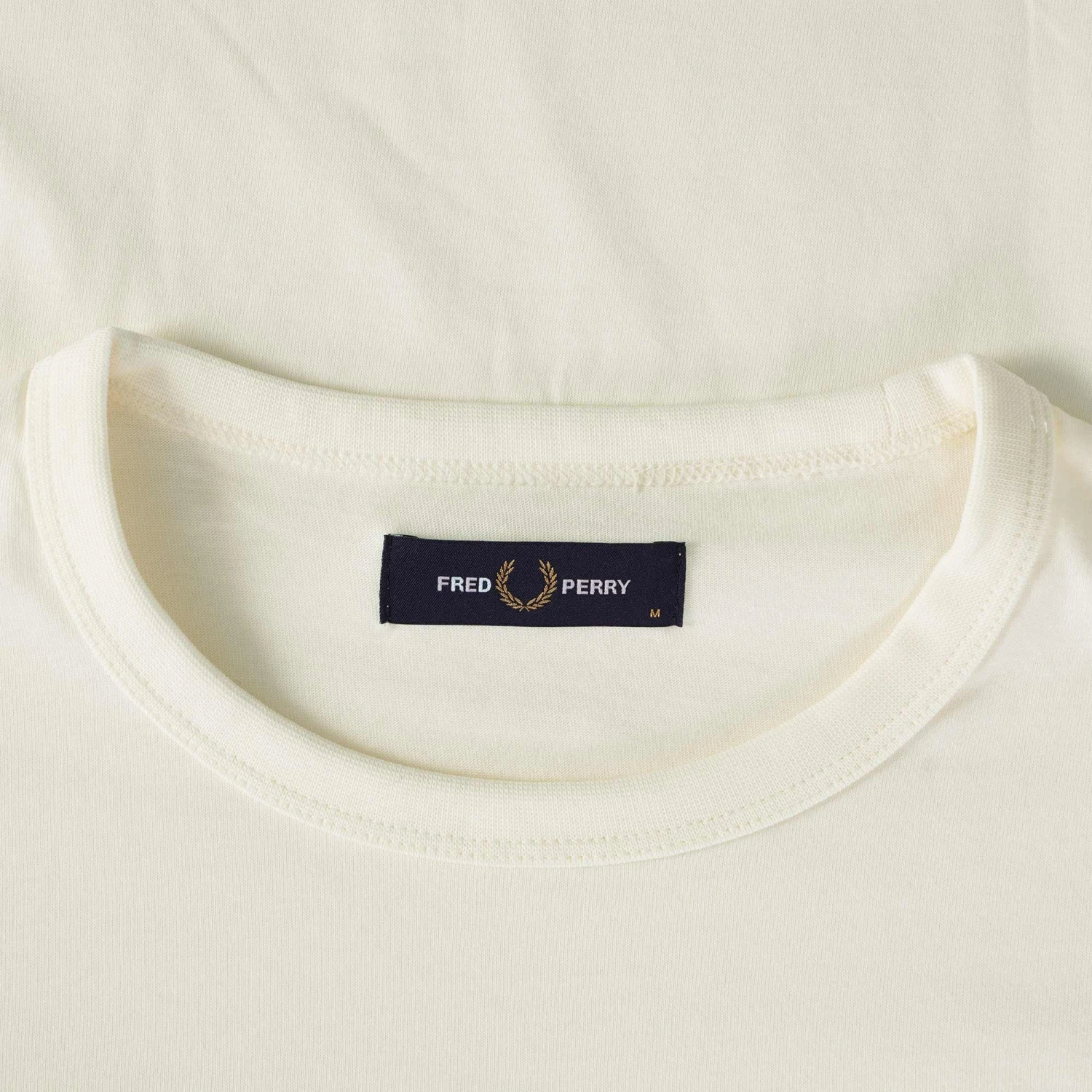 Fred Perry Ringer T-Shirt - Ecru 2 Fred Perry Ringer T-Shirt - Ecru - Image 2