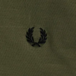 Fred Perry Ringer T-Shirt - Uniform Green -Lacoste Cloth Shop fred perry ringer t shirt uniform green p58213 849635 image