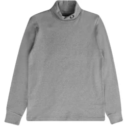 Fred Perry Roll Neck Top - Steel Marl