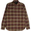 Fred Perry Tartan Shirt - Shaded Stone