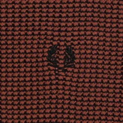 Fred Perry Textured Knitted T-Shirt - Whiskey Brown 6 Fred Perry Textured Knitted T-Shirt - Whiskey Brown -Lacoste Cloth Shop fred perry textured knitted t shirt whiskey brown p60971 900059 image